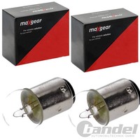 20X Maxgear Kugellampe R5W GlÜHlampen 12V 5W BA15D | 78-0026SET