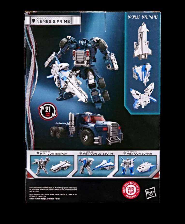 NYCC 2025 TRANSFORMERS Armada NEMESIS PRIME & AIR DEFENSE Team Oder To Ship - Image 3 of 4