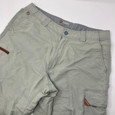 Simms Guide Series Fishing Pants Men's M (Fit 32x27) Nylon Hiking Cargo Outdoor