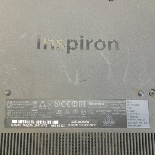Dell Inspiron 5767 Laptop 17.3" i7-7500U 8GBRAM 1TBHDD FHD HDMI DVD - Picture 7 of 8