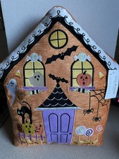 Isaac Mizrahi Halloween Haunted House Cushion TK Maxx Homesense BNWT Gothic Home