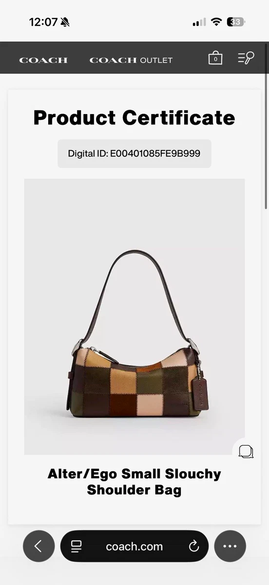 RARE COACH チェック柄 ミニショルダーバッグ Coach Checkered Small Bags & Handbags for Women for sale | eBay