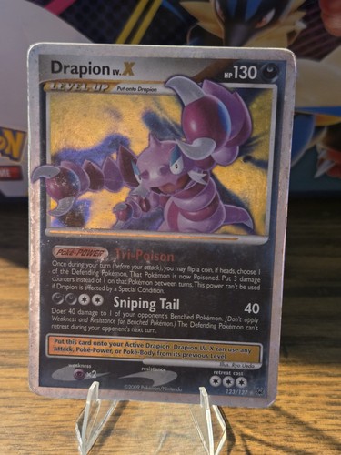 Drapion LV.X 123/127 Platinum Holo