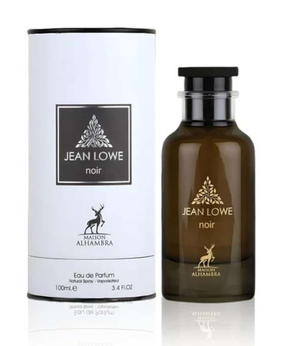 Jean Lowe Noir Maison Alhambra eau de parfum ambrée et boisée premium