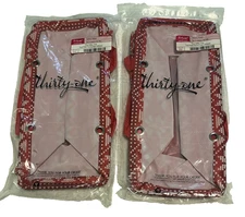 TWO Thirty-One Tiny Utility Tote 9696AL750000 Pattern AL75 Holiday Fair Isle