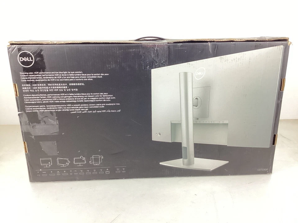 Dell U2723QE 27" 16:9 4K UHD IPS Monitor with USB Type-C Docking - Image 2 of 3