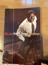 M.L. Carr SIGNED Winning Through Persistence Softcover Book NBA Boston Celtics