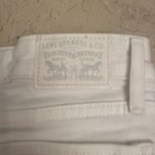 Women’s Levi’s 711 White Skinny Jeans Size 25 Ankle Length Distressed — photo 7