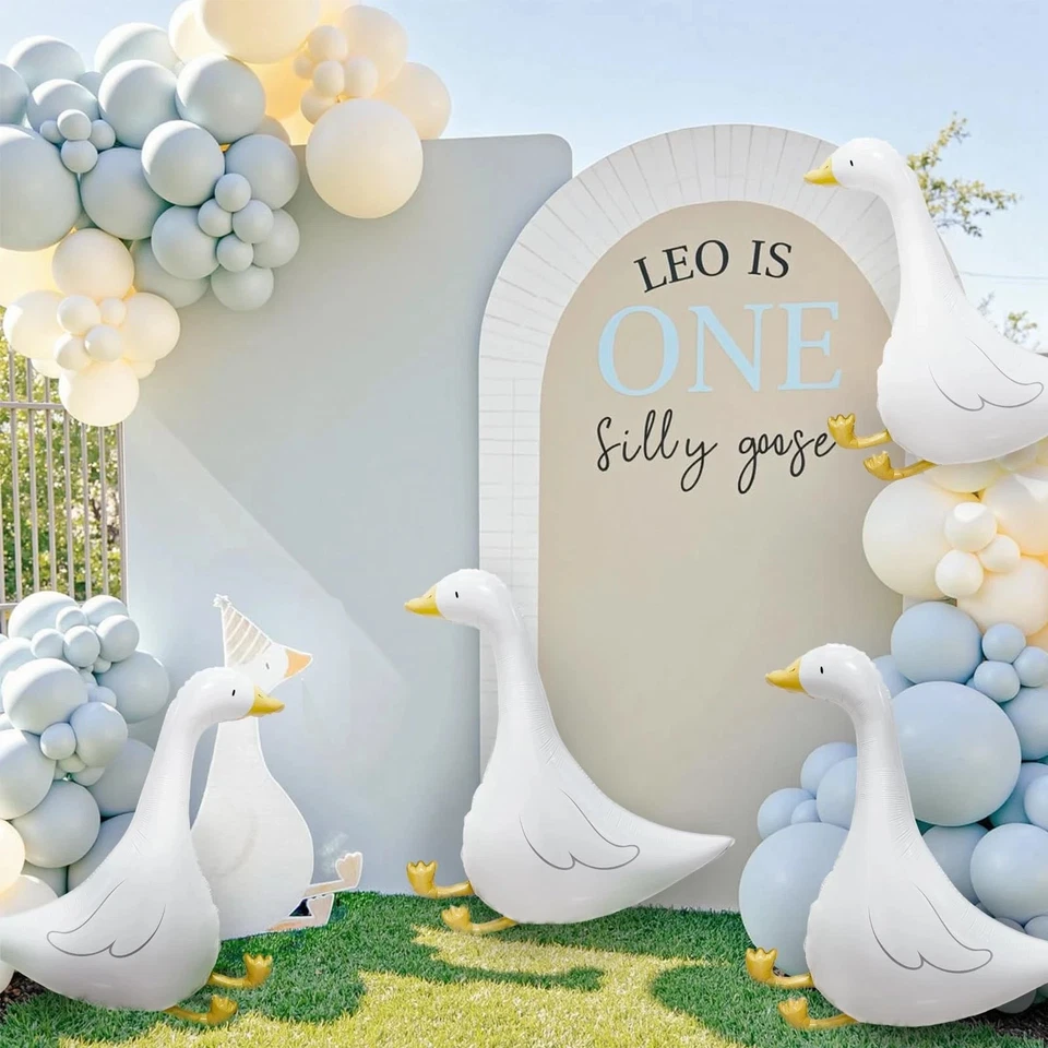 32 Inch Goose Balloons Funny Silly Goose Party Décor for Baby Shower One Sill... - Image 4 of 4