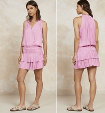 Anthropologie Current Air Cara Sleeveless Pleated Mini Dress Size XS