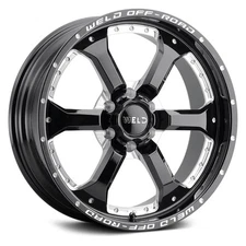 WELD Off-Road GRANADA 6 W125 Wheel 20x10 (-18, 6x135, 87.1) Black Single Rim