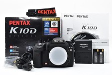  MINT Tested Pentax K10D Black 10.2MP Digital SLR S/C 7937 Camera From JAPAN