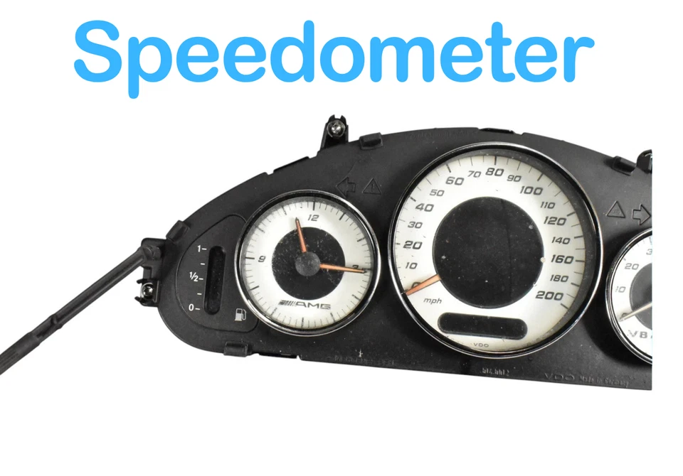 2006 Mercedes CLS55 AMG W219 Speedometer Instrument Cluster 2195402811 OEM - Image 3 of 4