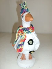 Best dressed goose geese clothes outfits  7-9" BABY Winter Snowman  803-52