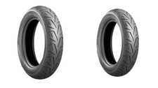 Par de neumáticos Bridgestone Battlecruise H50 para Harley FLS Softail Slim 12-17