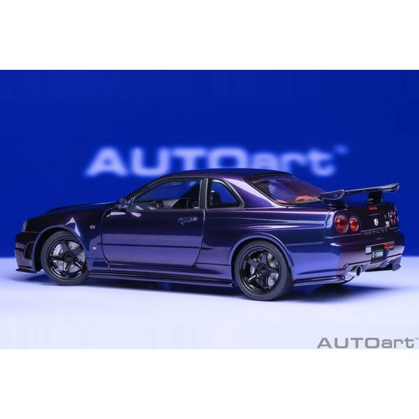Auto Art 1/18 Nissan Nismo R34 Gt-R Z-Tune Midnight Purple