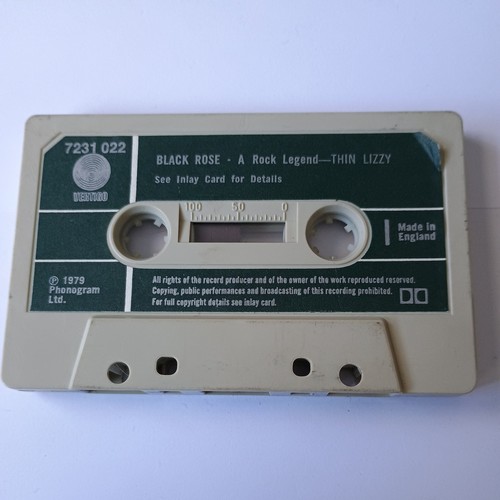 Thin Lizzy - Black Rose. Cassette. Original - Picture 4 of 5