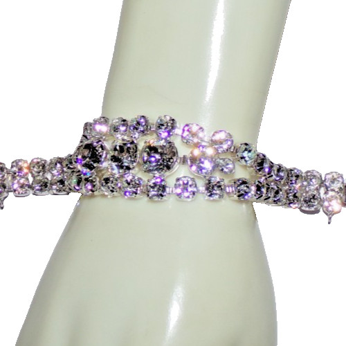 IMPORTANT** signed EISENBERG rhinestone bracelet-… - image 2