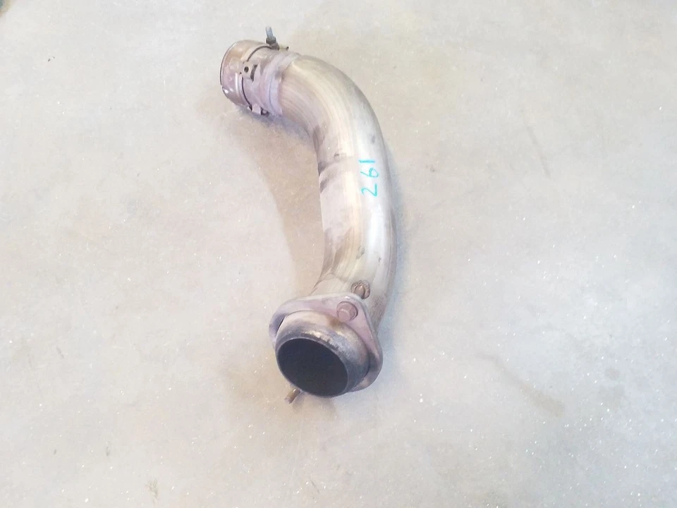 Tubulação de saída de escape 6.7L turbo | Compatível com 2011-2014 Ford F250 F350 F450 F550 - Imagem 2 de 4