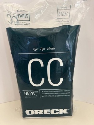 NEW - LOT OF 8 ORECK TYPE CC HEPA FILTERS FOR UPRIGHTS W DOCKING SYSTEMS