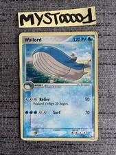 Carte Pokemon Wailord 14/109 Holo Bloc Ex Rubis Saphir Français Occasion