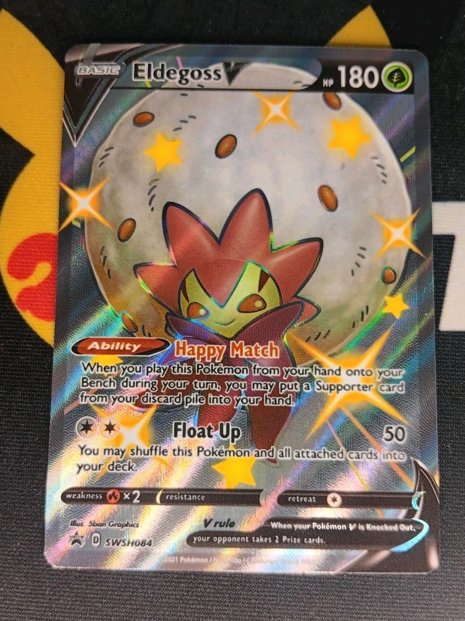 Eldegoss V SWSH084 SWSH: Sword And Shield Promo Card Pokemon TCG 