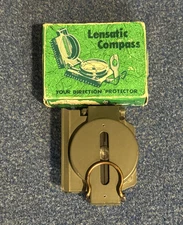 Vintage Lensatic Model 470 Compass    Made In Japan