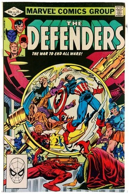 Defenders #106 1982 Marvel Comics FN+ Comic Book Direct Captain America