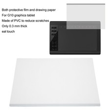 Drawing Tablet Screen Protector Multifunctional Real Touch 0.3mm Thick Drawing