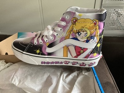 Vans x Sailor Moon Sk8-Hi Womens EU 39 Shoes Pretty Guardians High Top Sneakers