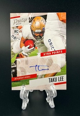 Taku Lee 2021 Panini Chronicles Draft Picks Prestige Xtra Points Auto #PS-TLE A