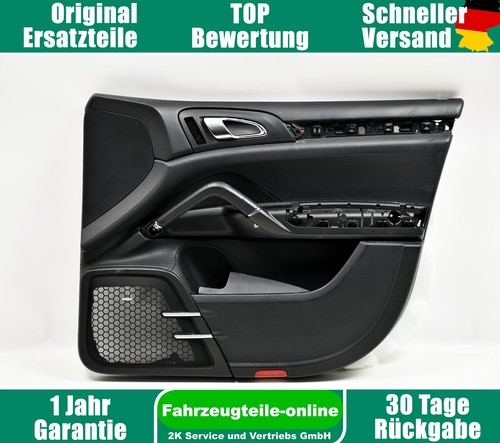 Türverkleidung vorn rechts Leder schwarz Porsche Cayenne 92A 95855520204