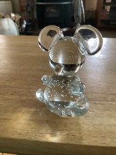 Glass Ornament Bear 10cms Glass Bear Bear Ornament