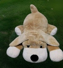 FAO Schwarz Jumbo Oversize 55  Patrick The Pup Stuffed Plush Toy HTF