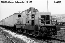 715 005-5  Speno  Schwandorf  20.3.87          (SW-Negativ)