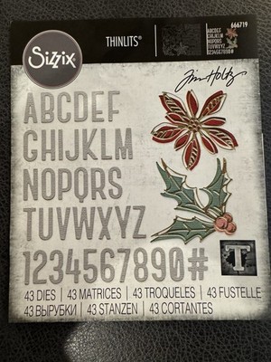 Sizzix Thinlits Tim Holtz Vault Seasonal Sketch