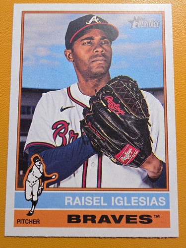 2025 Topps Heritage #284 Raisel Iglesias | Baseball Card