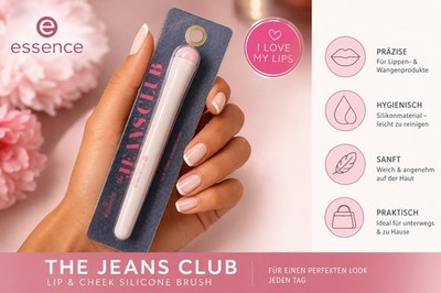 essence The Jeans Club Lip & Cheek Silicone Brush Silikonpinsel Lippen & Wangen
