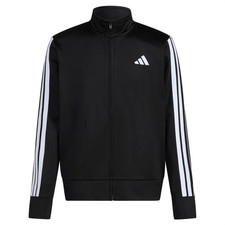 Adidas Boys Large 14/16 Tricot Jacket - Black