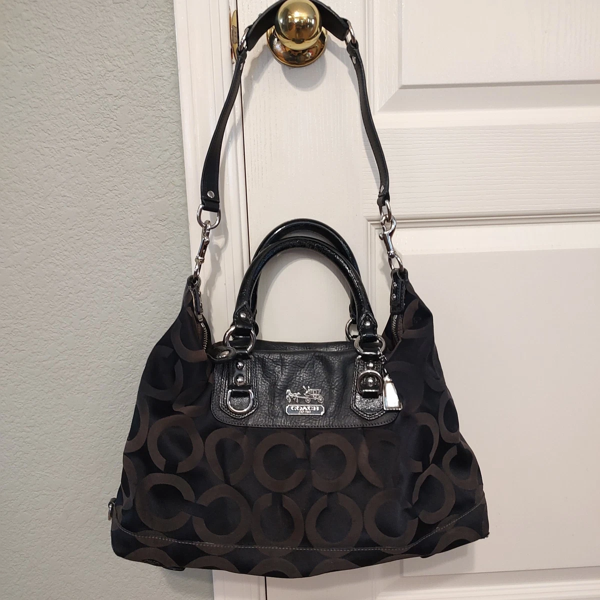 Coach Madison Satin Exterior Tote Bags & Handbags for Women for 