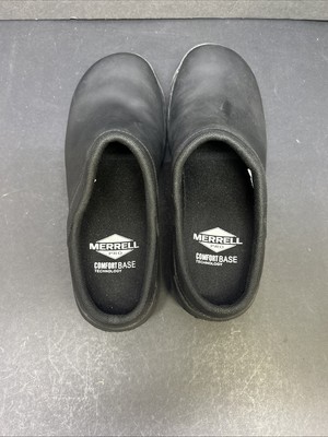 Merrell Womens Encore 2 Slide AC+ PRO Black Clog Shoes SZ 7  display picture 2