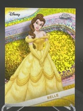 Belle 2025 Topps Chrome Disney #125 Yellow Mini Diamond - Color Match