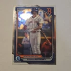 Topps 2024 Bowman Chrome Prospects Roman Anthony BCP-22 Red Sox Baseball Card
