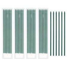 30Pcs 2.8mm Carpenter Pencil Refill, Solid Dry Pencil Refill, Green