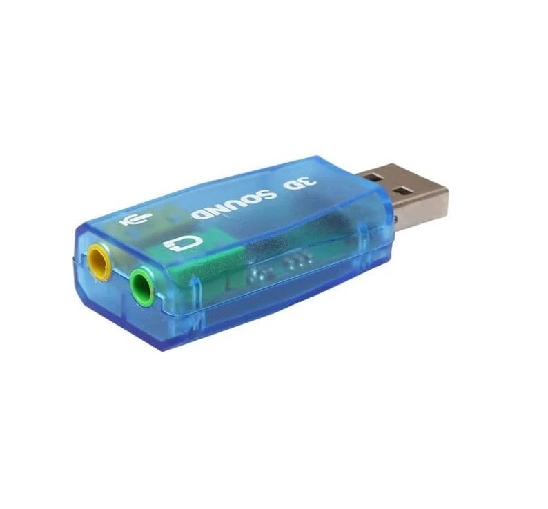 External 5.1 USB Stereo Sound Card USB 2.0 to 3D Audio Sound Card Adapter Virtua - Image 3 of 4