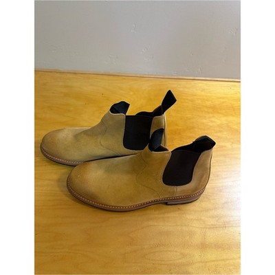 Rhodes Men s Suede Boots Vibram Sole NWOT Size 10