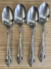 4~ Oneida Renoir Pembrooke Oval Soup Place Spoon Stainless Steel Flatware