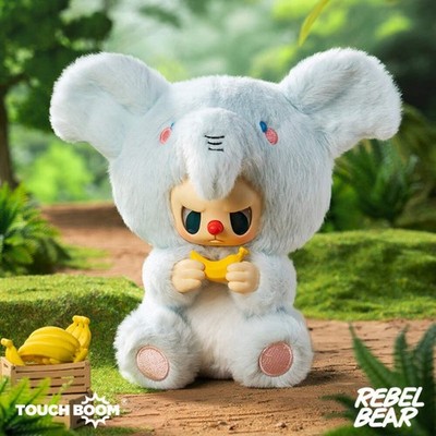 TOUCH BOOM REBEL ぬいぐるみ Touch Boom Rebel Bear Animal Series Vinyl Plush Blind Box