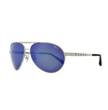 Modern Cutting Edge Chopard Men's Sunglasses SCHB01M-S80P Blue Silver Metal