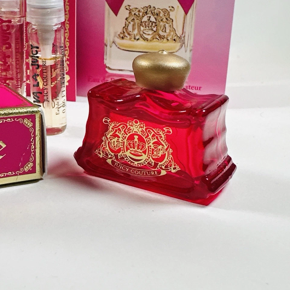 Juicy Couture Viva La Juicy X3 Minis .17oz ~ & 6 Spray Samples (Lot Of 9 Total!) - Image 4 of 4